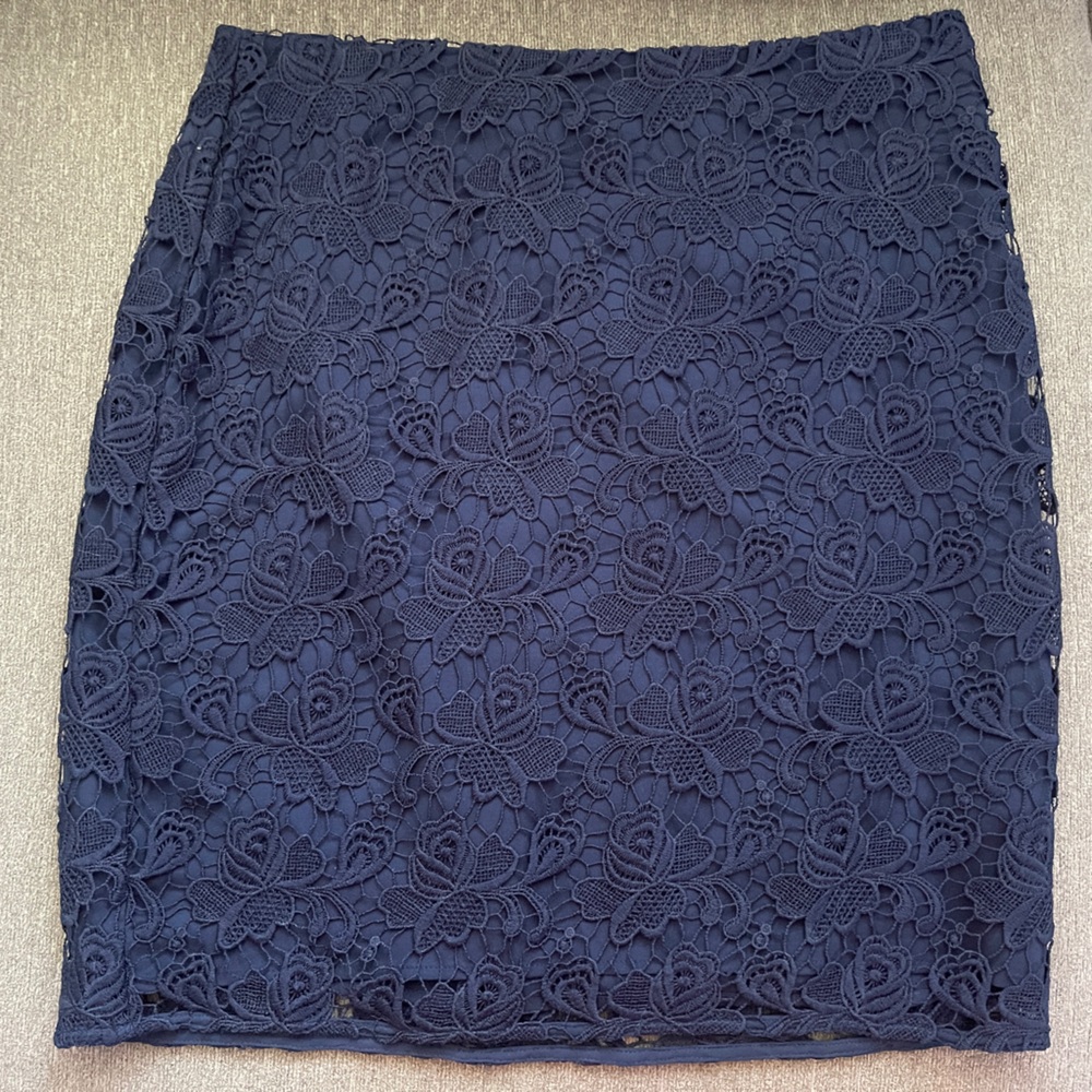 Banana republic lace skirt